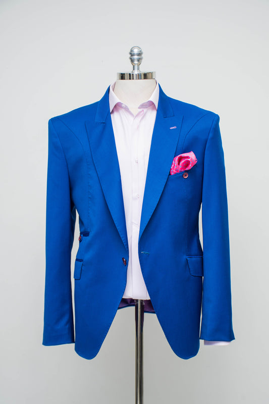 Blazer azul rey